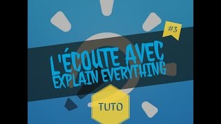 Écoute musicale avec Explain Everything 3 TUTO [upl. by Mallis]