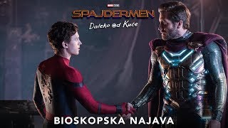 SPAJDERMEN DALEKO OD KUĆE  bioskopska najava 2 [upl. by Erdnaet]