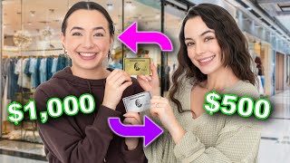 Swapping Credit Cards with My Twin Sister  Merrell Twins [upl. by Diego]