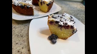 Blueberry Mascarpone Cake Easy delicious Italian recipe [upl. by Humph]