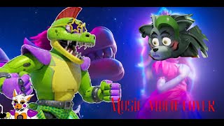 Monty FNAF peaches cover vrchat music video meme [upl. by Sanfred732]