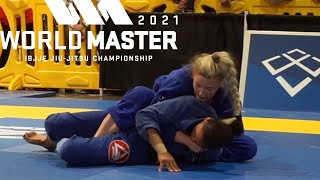 Laurah Hallock v Nivian Oliveira  World Master 2021 [upl. by Nuahsyd]