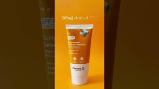 The all in one Sunscreen skincare thedermaco skincareroutine dermaclear dermalife science [upl. by Ahsahs]