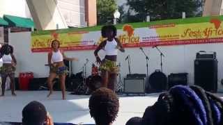 Afrochique Performing at Fest Africa 2015 [upl. by Ylagam]