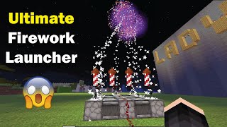 Minecraft  How To Make Firework Display [upl. by Furgeson363]