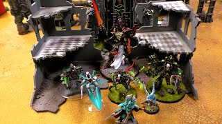 Imotheks Battlereports 617  Necrons vs Craftworlds Aeldari DE  in Kooperation mit DakkadakkaTV [upl. by Egnalos90]