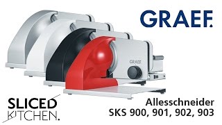 Graef Allesschneider Sliced Kitchen SKS 900901902903 [upl. by Tobin]