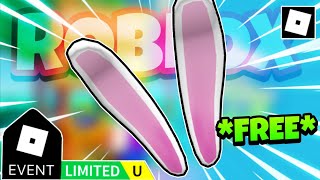 FREE LIMITED UGC HOW TO GET the BUNNY EARS in BILLY RACE REVENGE  Roblox Billy Race Revenge [upl. by Pirozzo]