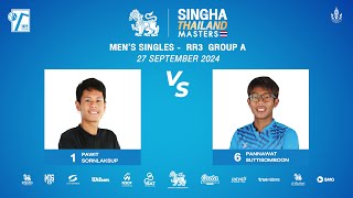 Pawit S1 Vs Pannawat S6  SINGHA THAILAND MASTERS 2024 MS RR3 GROUP A [upl. by Yerak]