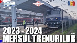 Trenuri noi mai incet modernizari tot ce trebuie sa stii  Mersul Trenurilor 2023  2024 [upl. by Anelrats]