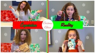 Christmas Time  Expectation vs Reality Haschak Sisters [upl. by Gagliano]