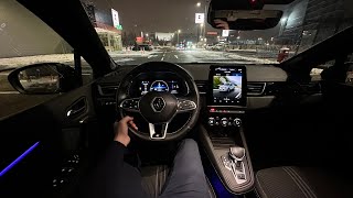 Renault Captur 2024 Night Test Drive POV [upl. by Metzger]