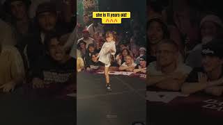 Adeline 11 years old popping off 🤯🤯🤯 hiphop dance popping [upl. by Hennahane]