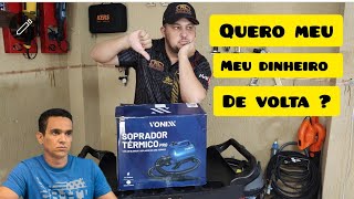 Review soprador de ar térmico da vonixx [upl. by Lattimer]