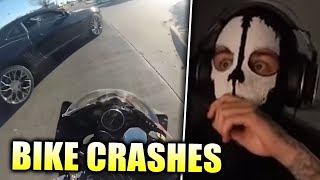 Moji ist schockiertđź±HEKTISCHE MOTORRAD CRASHES [upl. by Michaele]