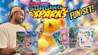 Surging SparksParadise Dragona Booster Box Pulls [upl. by Cecilla]