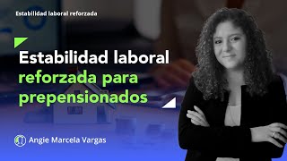 Estabilidad laboral reforzada a prepensionada despedida sin justa causa [upl. by Chan]