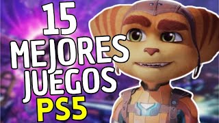 TOP 15 MEJORES JUEGOS DE PS5 que NO puedes PERDERTE [upl. by Merna145]