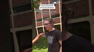 Asking Vanderbilt University Students Which Colleges Rejected You [upl. by Bashee101]