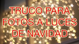 Truco para personalizar tus fotos a luces de Navidad [upl. by Lomax]