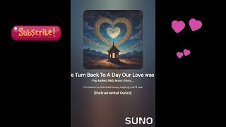 Can We Turn Back A Day When Our Love Was Strong ai music gen from Sunocom viralmusic trending [upl. by Tatia899]