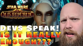 Broadsword FINALLY Breaks Silence About SWTOR [upl. by Mulloy29]