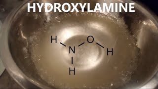 Homebrewing hydroxylamine [upl. by Artemla]