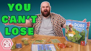 You Will Win This Game 100 of the Time  Dorfromantik the Board Game Review [upl. by Mal]