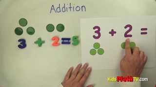 Teach Kids Basic Addition with the aid of chips and pictures  1st grade [upl. by Moyers]