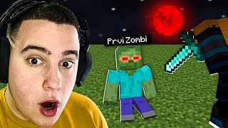 UBILI SMO PRVOG MINECRAFT ZOMBIJA [upl. by Anotyal347]