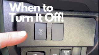 Traction Control Button and Traction Control Off Button  How amp When to Use [upl. by Ynnot]