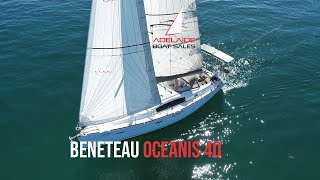 Beneteau Oceanis 40  Walkthrough video and overview [upl. by Eniamirt262]