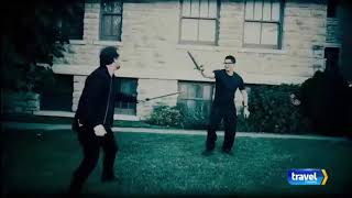 Ghost Adventures Clips  Pythian Castle  Crew Sword Fight [upl. by God]