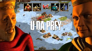 Im uploading every game of AOE2 I play until I die in 4K  433 U DA PREY [upl. by Krum]