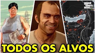 MISSÕES da MAUDE GTA 5  TODOS OS ALVOS E LOCALIZAÇÕES [upl. by Ecylahs]