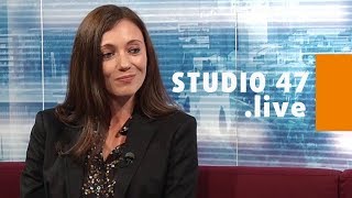 STUDIO 47 live  PRESSESPRECHERIN DORIS WIRTH ÜBER DEN NEUEN „GUTSCHEINBUCHDE SCHLEMMERBLOCK“ [upl. by Tallulah]