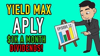 Yield Max APLY 1000 A Month Dividends  How Much [upl. by Britteny492]