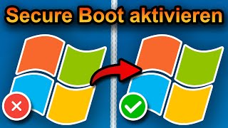 Windows sicherer Start aktivieren 2024  Windows Secure Boot aktivieren [upl. by Sisenej]