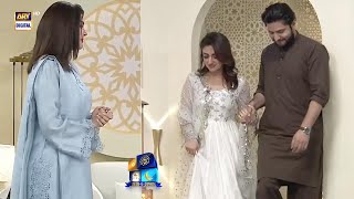 Meet your favorite Talented Couple  Hiba Bukhari  Arez Ahmed  shanesuhoor [upl. by Novel]