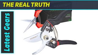 Pruning Shears 75quot Garden Clippers – Best Lightweight and Strong Tree Pruner [upl. by Xed]