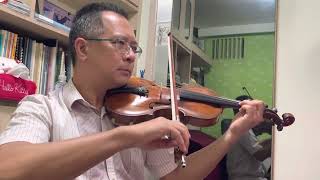 ABRSM Violin Grade 5 A2 Leclair Allegro Violin slow practice [upl. by Hyde775]