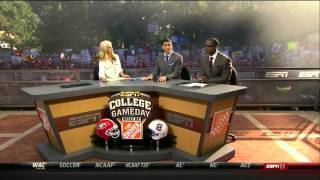 College Gameday Columbia SC 2012 ESPNU [upl. by Eicnarf]