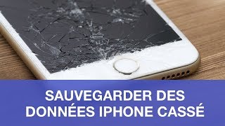 Comment sauvegarder des données iPhone cassé [upl. by Lareneg]