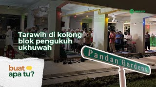 Tarawih di kolong blok pengukuh ukhuwah [upl. by Alvord224]