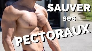 SAUVER SES PECTORAUX EN MUSCULATION  3 ASTUCES [upl. by Buxton]