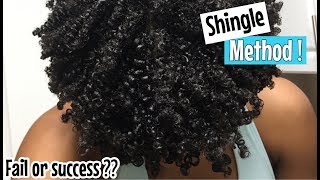 I Shingled my Hair for the First Time  Shingle Method [upl. by Zilef]