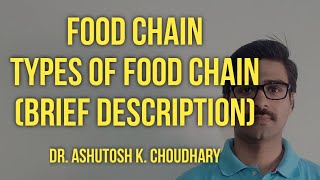 Food chain  Types of Food chain  Food web  Simple description [upl. by Afital]