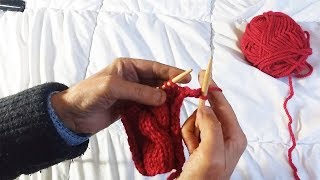 TUTO  Rabattre souplement des mailles sur des côtes 22  Méthode facile Finitions au tricot [upl. by Richarda]