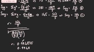 Product Moment Correlation Coefficient 1 PMCC Brief Intro [upl. by Calabrese]