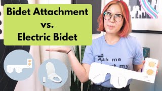 Bidet Attachments vs Electric Bidet Seats [upl. by Nosnej]